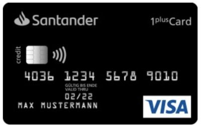 santander 1plus kreditkarte cashback